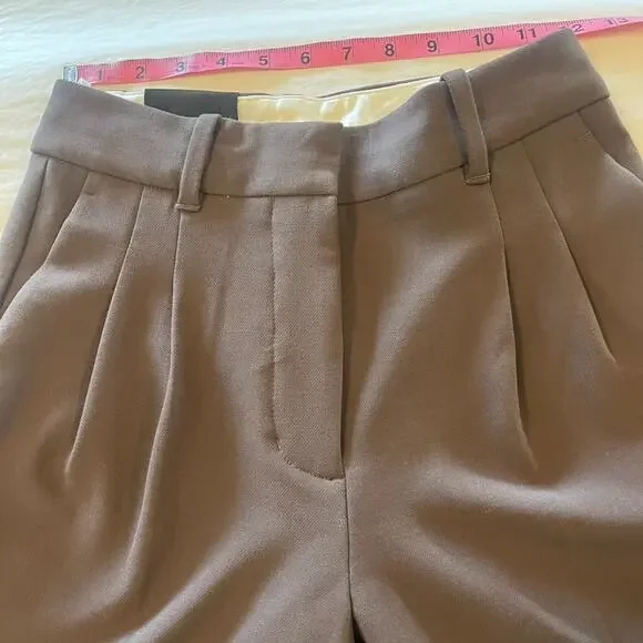 NWT Aritzia The Effortless Pants Size 0 (estimated) in Rich Mocha Brown - Picture 12 of 15